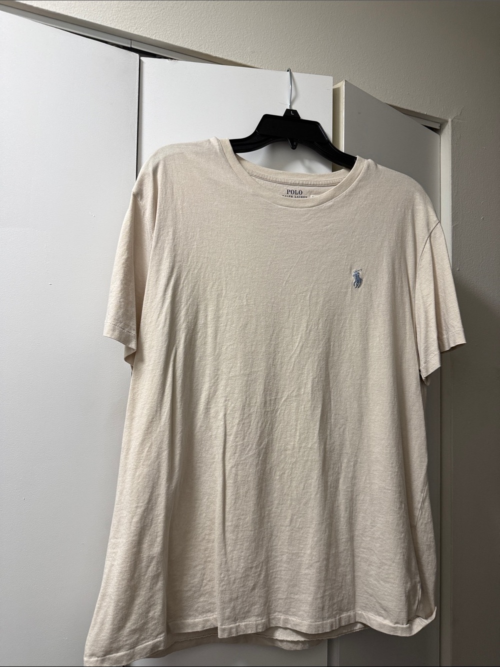 Polo by Ralph Lauren Off-White Crewneck Short-Sleeve T-Shirt
